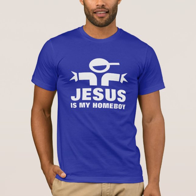 Camiseta Jesus é meu t-shirt do ficar em casa (Frente)