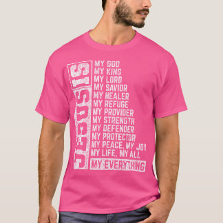 Camiseta Jesus É Meu Tudo Jesus