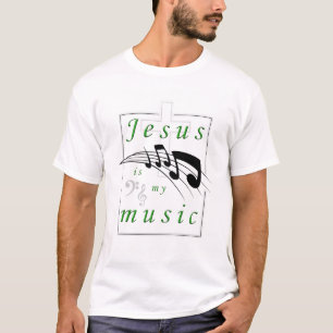 Camiseta Jesus é minha música