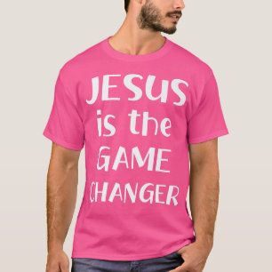 CAMISETA JESUS É O DESIGN CRISTÃO DO GRÁFICO DE MUDANÇA DE