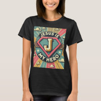 Jesus é o design da banda desenhada super-heroica