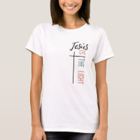 Jesus é o leve Design de fé inspiracional