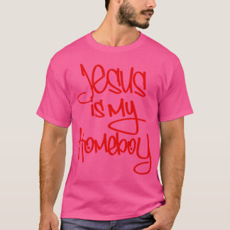 Camiseta Jesus é o meu Ficar em casa dos anos 80 retrô 2