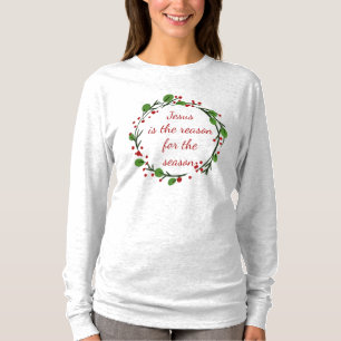 Camiseta "Jesus é o motivo da temporada" Holly Design