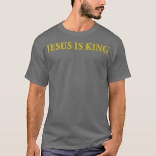 Camiseta Jesus é o rei cristão