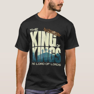 Camiseta Jesus É O Rei Dos Reis Crucifixion Crown