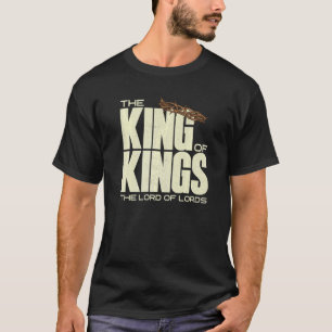 Camiseta Jesus É O Rei Dos Reis Crucifixion Crown