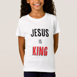 Camiseta Jesus é o Rei T-Shirt