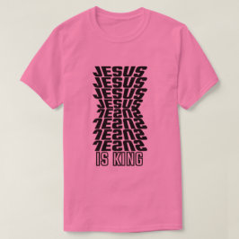 Camiseta Jesus é o Rei T-Shirt