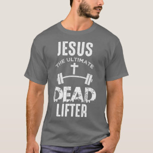Camiseta Jesus é o último Morto cristão-ascendente