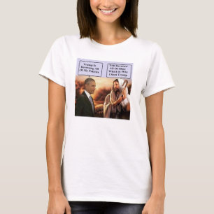 Camiseta JESUS e OBAMA