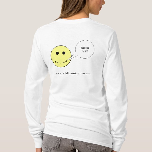 Camiseta Jesus é puro (Verso)