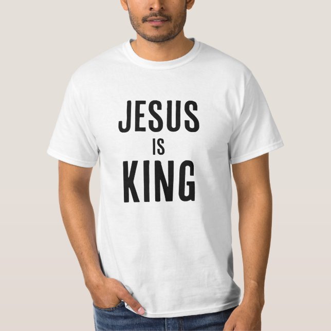 Camiseta Jesus é rei (Frente)