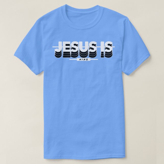 Camiseta Jesus é rei (Frente do Design)