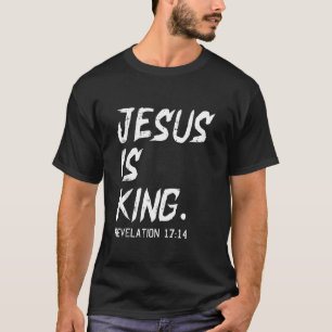 Camiseta Jesus é religioso da Bíblia da Revelação do Natal 