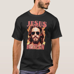 Camiseta Jesus é Rizzen Christian Meme Jesus é Rizzen