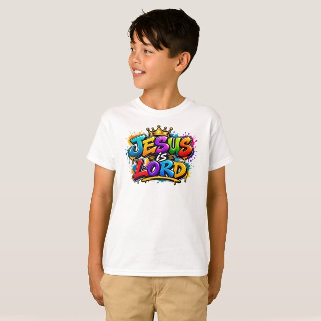 Camiseta Jesus é Senhor (Frente Completa)