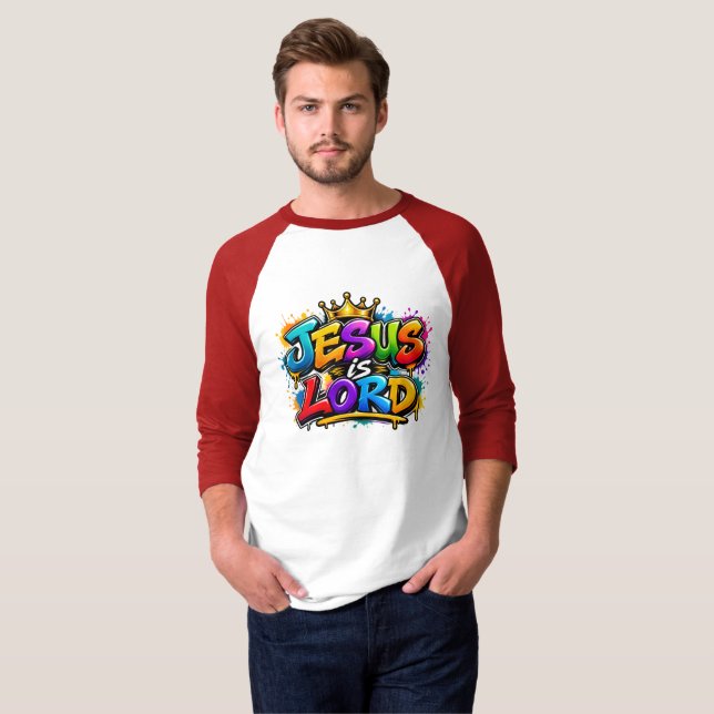 Camiseta Jesus é Senhor (Frente Completa)