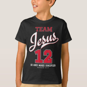 Camiseta Jesus E Time De Beisebol Jesus Cristão_3