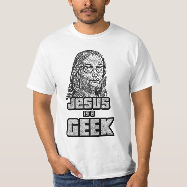 Camiseta Jesus é um geek (Frente)