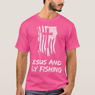 Camiseta Jesus E Voar Pescarando Pescarias Cristãs Engraçad