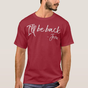 Camiseta Jesus Engraçado Segundo Que Virá Citar Presente