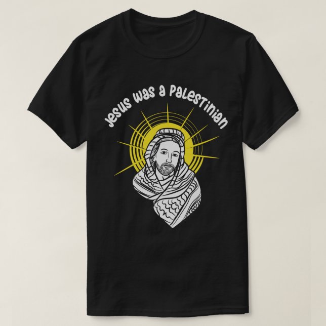 Camiseta Jesus Era Um Palestiniano (Frente do Design)
