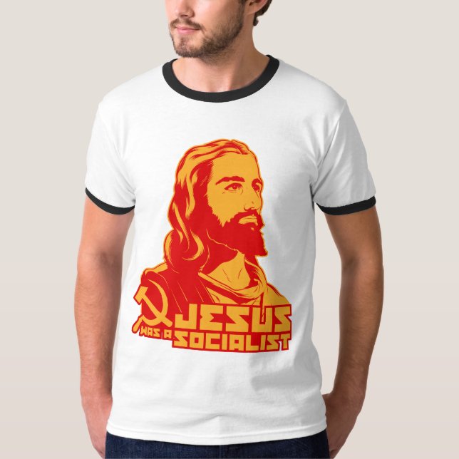 Camiseta Jesus era um socialista (Frente)