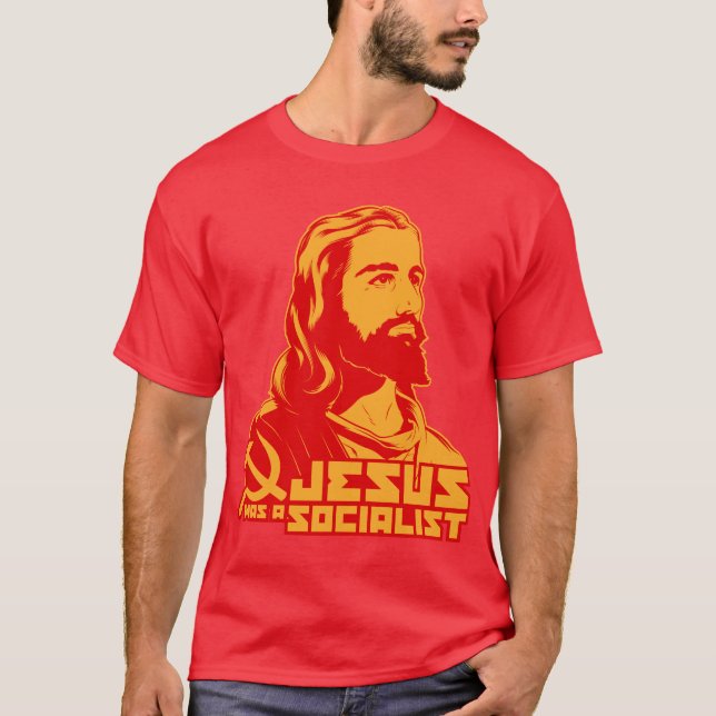Camiseta Jesus era um socialista (Frente)