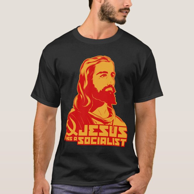 Camiseta Jesus era um socialista (Frente)
