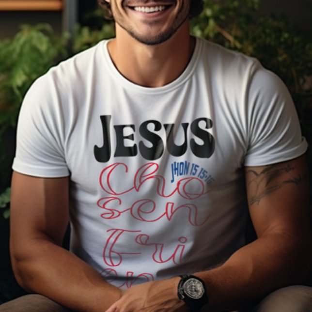 Camiseta Jesus Escolhido Amigo (Criador carregado)