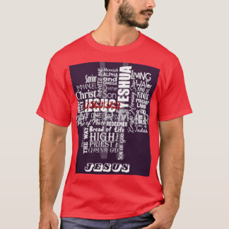 Camiseta Jesus escrevendo design