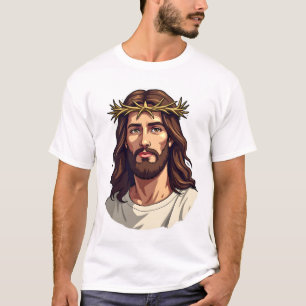 Camiseta Jesus Espinho Vintage Gravada 2