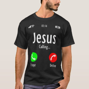 Camiseta Jesus Está Chamando Christian T