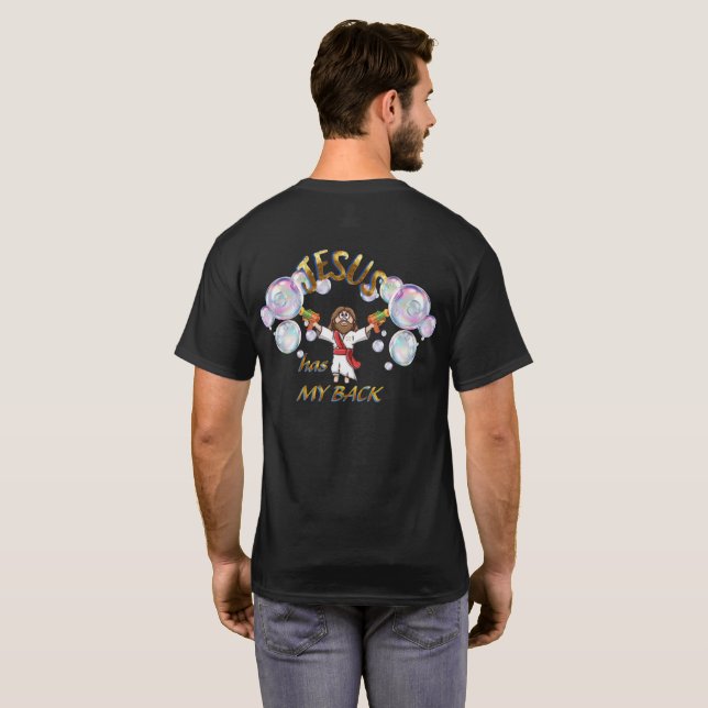 CAMISETA JESUS ESTÁ COMIGO (Parte Traseira Completa)