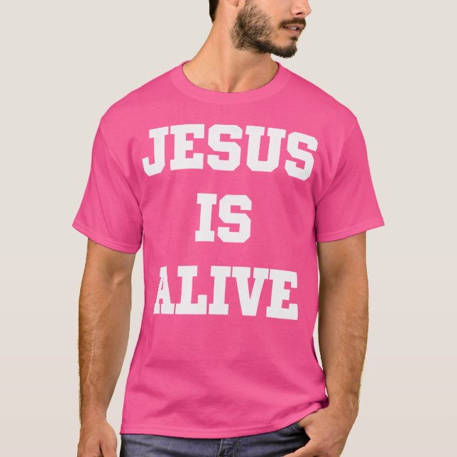 Camiseta Jesus está vivo (Frente)