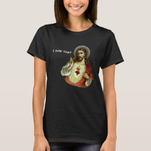 Camiseta Jesus Eu Vi Esse Meme