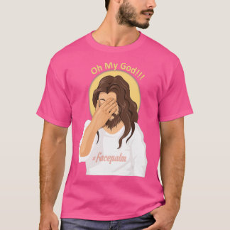 Camiseta Jesus Facepalm Atheist