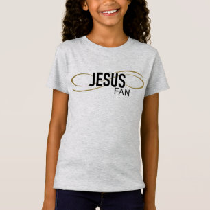 Camiseta Jesus Fan With Swirl Girls