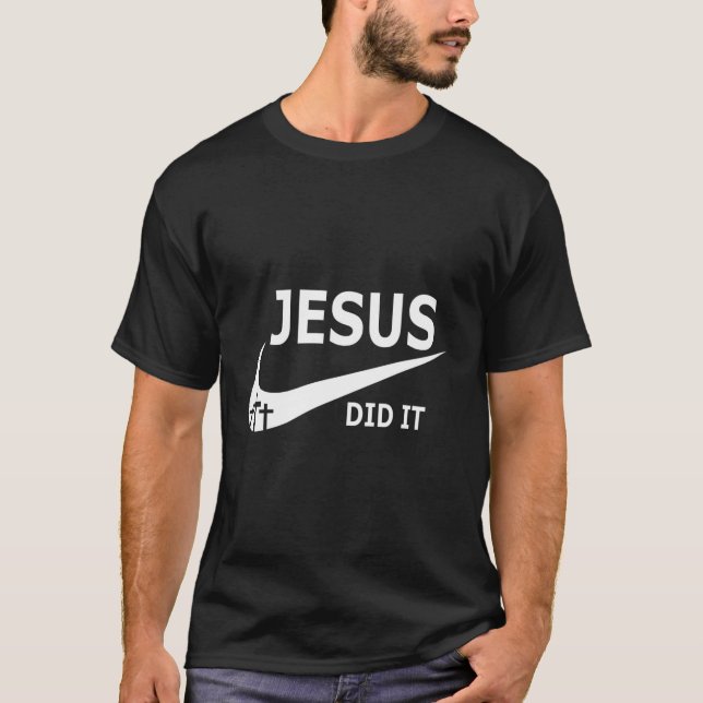 Camiseta Jesus Fez Isso Jesus (Frente)