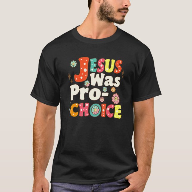 Camiseta Jesus foi o favorito, florista florista e feminist (Frente)