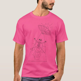 Camiseta Jesus Foi Um Rapto Alienígena