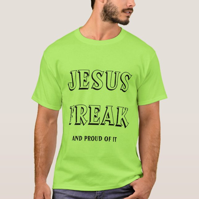 Camiseta Jesus Freak e Orgulho disso (Frente)