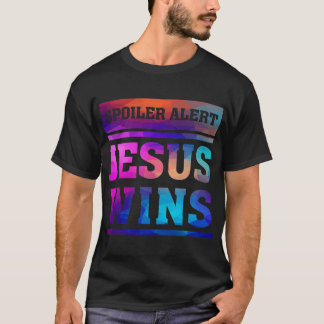 Camiseta Jesus ganha fé cristã dizendo Rap de revelação