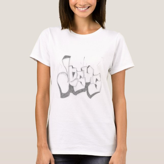 Camiseta Jesus Grafite T-Shirt (Frente)