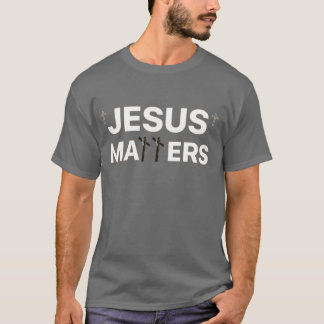 Camiseta jesus importa madeira