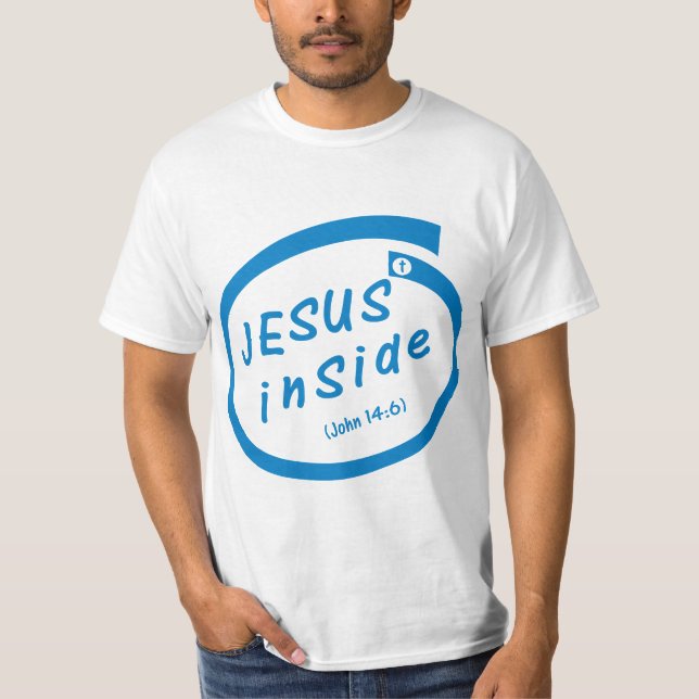 Camiseta Jesus inside (John 14: 6) (Frente)