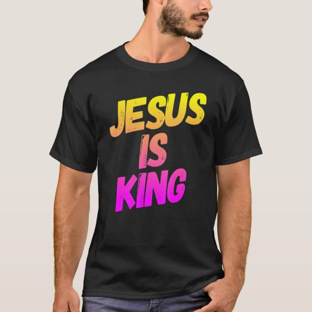 Camiseta Jesus Is King (Frente)