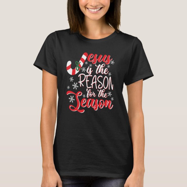 Camiseta Jesus Is The Reason For The Season (Frente)