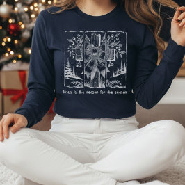 Camiseta Jesus Is The Reason For The Season Christmas
